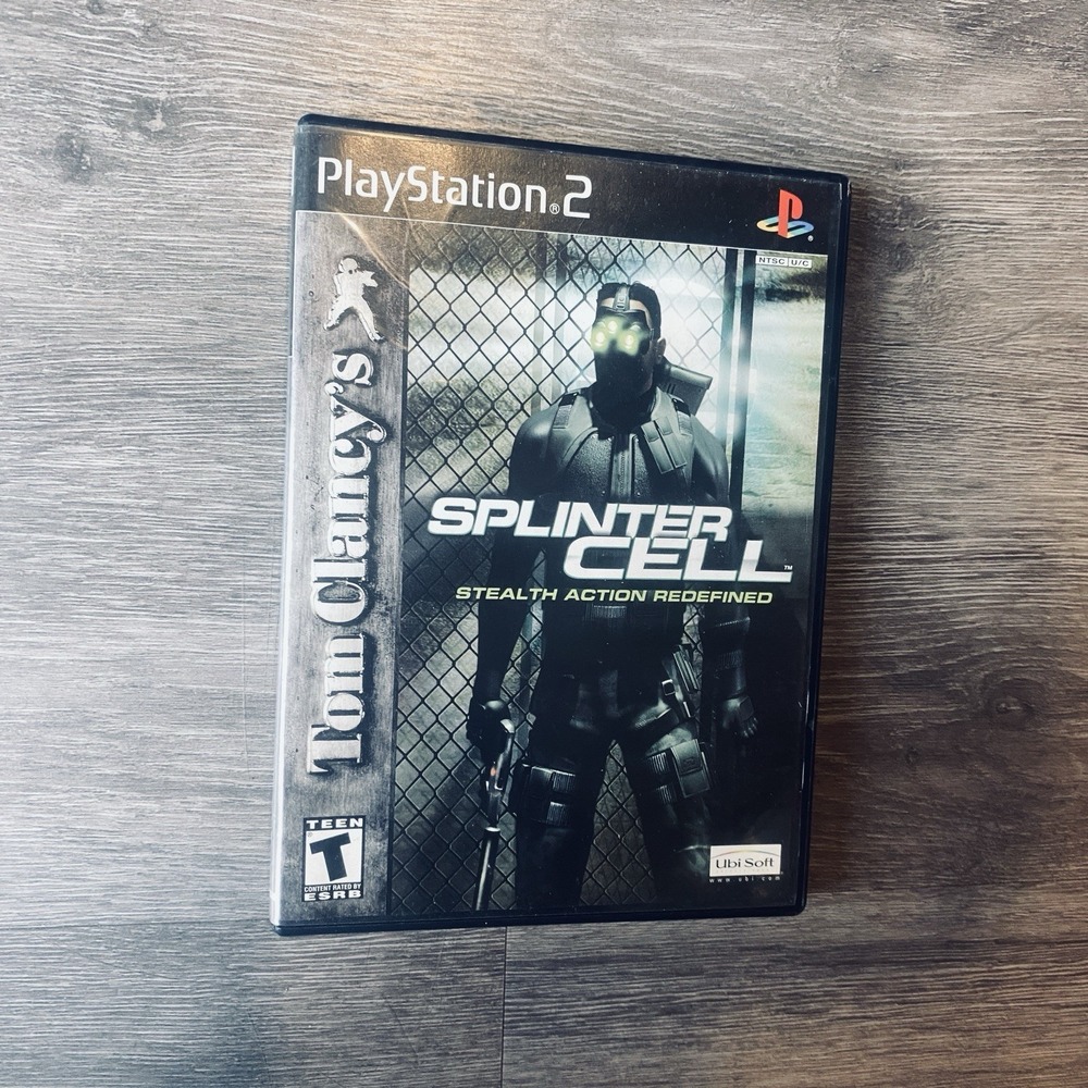 Splinter Cell: Stealth Action Redefined (Sony‎ PlayStation 2, PS2) CIB